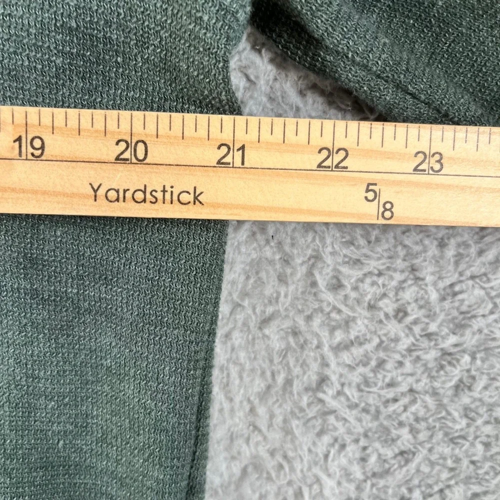 Banana‎ Republic Mens Green Quarter Zip Pullover Sweater Size Large